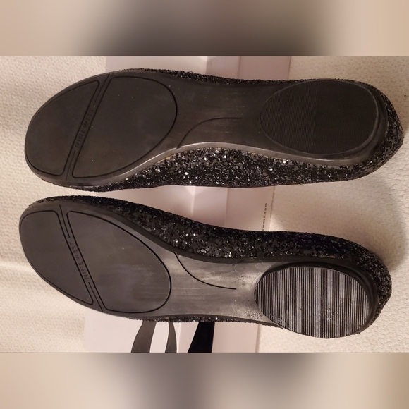 Nine West Black Sparkling Ballet Flats (New in box) - Picture 3 of 4
